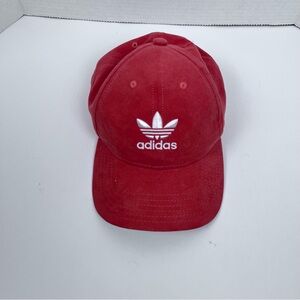 Adidas Women's Pink Strap Back Cap with Classsic Trefoil Logo One Size; Sports